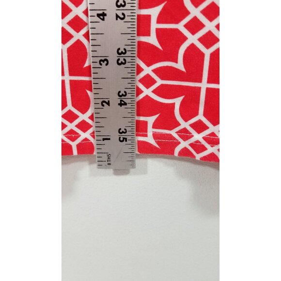 Gretchen Scott Orange Jersey Dress in Bombay Taj Print Size Small Cotton Spandex - Picture 4 of 7